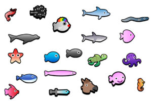 2D Ocean Fish Pack   Vector   2D Characters   Unity Asset Store