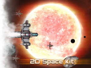 2D Space Kit   2D Environments   Unity Asset Store