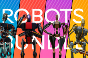 3D Character Sci Fi Robots Bundle   3D Robots   Unity Asset Store