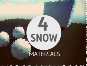 4 Snow Materials  High Quality   Materials Collection    2D Textures   Materials   Unity Asset Store
