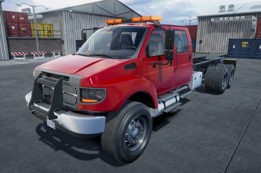 6x6 crewcab truck   3D Vehicles   Unity Asset Store