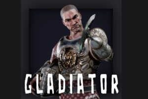 ASHUR GLADIATOR   3D Humanoids   Unity Asset Store