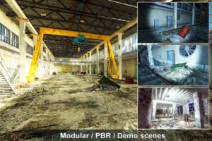 Abandoned Factory  Lite    3D Industrial   Unity Asset Store