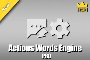 Actions Words Engine PRO   GUI Tools   Unity Asset Store
