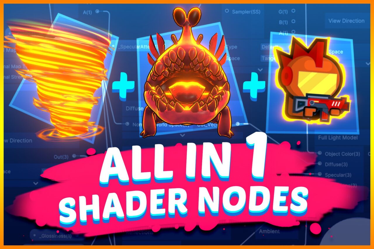 All In 1 Shader Nodes VFX Shaders Unity Asset Store