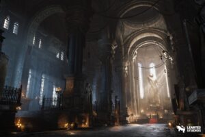 Ancient Cathedral Environment   3D Fantasy   Unity Asset Store