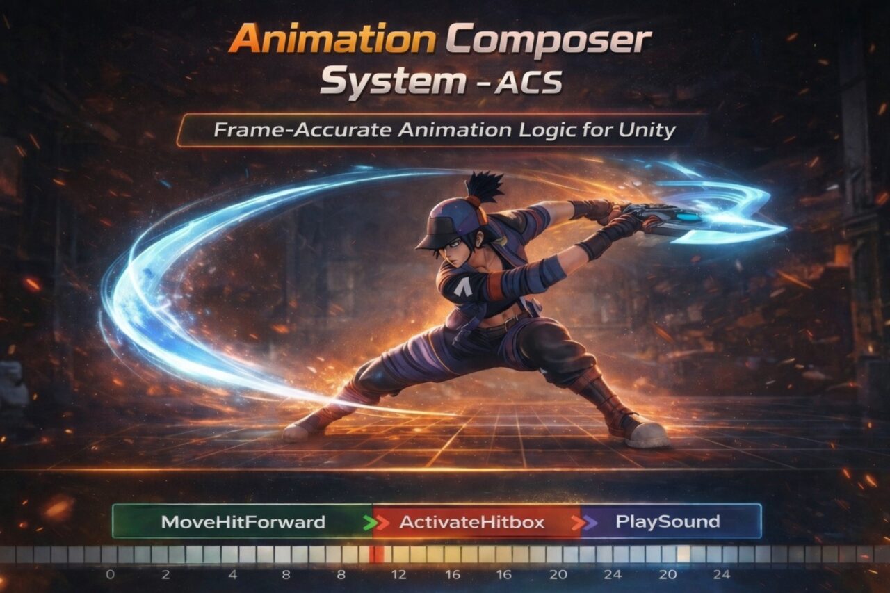 Unity Asset Soldier | 【SALE】 Animation Composer System – ACS：Unity のアニメーション制御を効率化するツールが 30 ％オフ！2026年1月31日まで