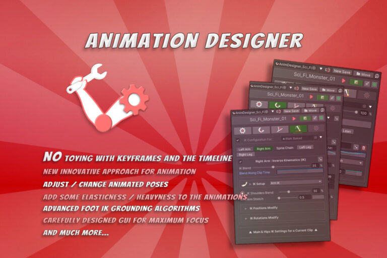Animation Designer | 既存のアニメーションをスライダー操作で手軽に強化・修正できる便利なツール