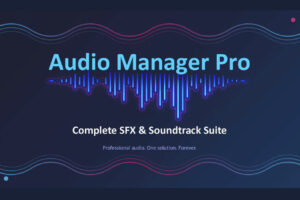 Audio Manager Pro  Complete SFX   Soundtrack Suite   Audio   Unity Asset Store