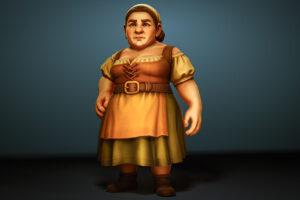 Barmaid.   Characters   Unity Asset Store