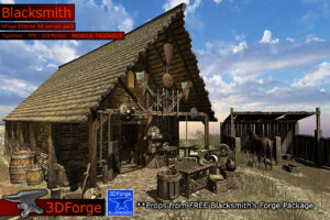 Blacksmith   3D Fantasy   Unity Asset Store