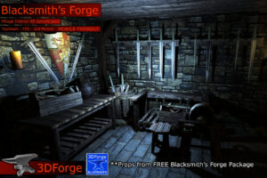 Blacksmith s Forge   3D Fantasy   Unity Asset Store