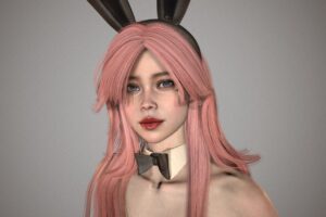 Bunny Costume Girl   Characters   Unity Asset Store
