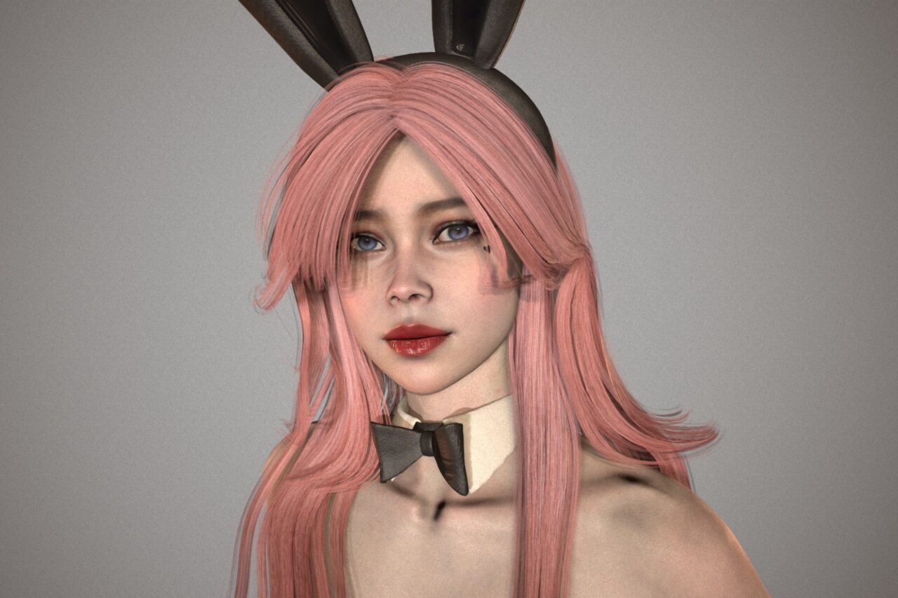 Bunny Costume Girl   Characters   Unity Asset Store