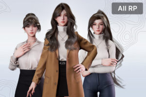 Business Lady Office Girls   Characters   Unity Asset Store