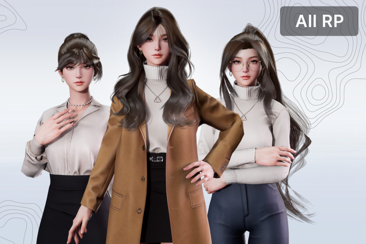 Business Lady Office Girls   Characters   Unity Asset Store
