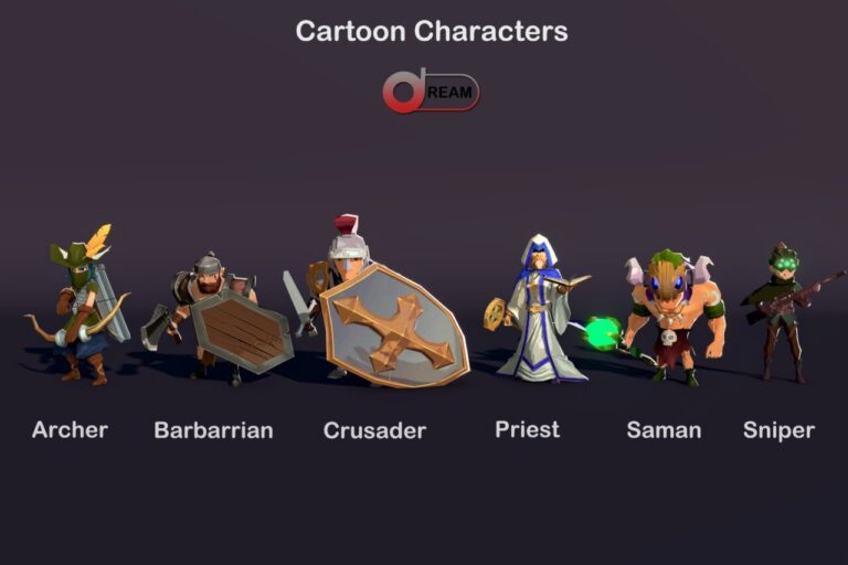 【SALE】 Cartoon Characters Soldiers 6種類の兵士モデルが50%オフ、2026年2月3日まで | Unity ...