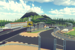 Cartoon Race Track   Oval   3D Roadways   Unity Asset Store