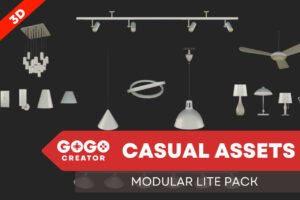 Casual Light Pack   3D Interior   Unity Asset Store