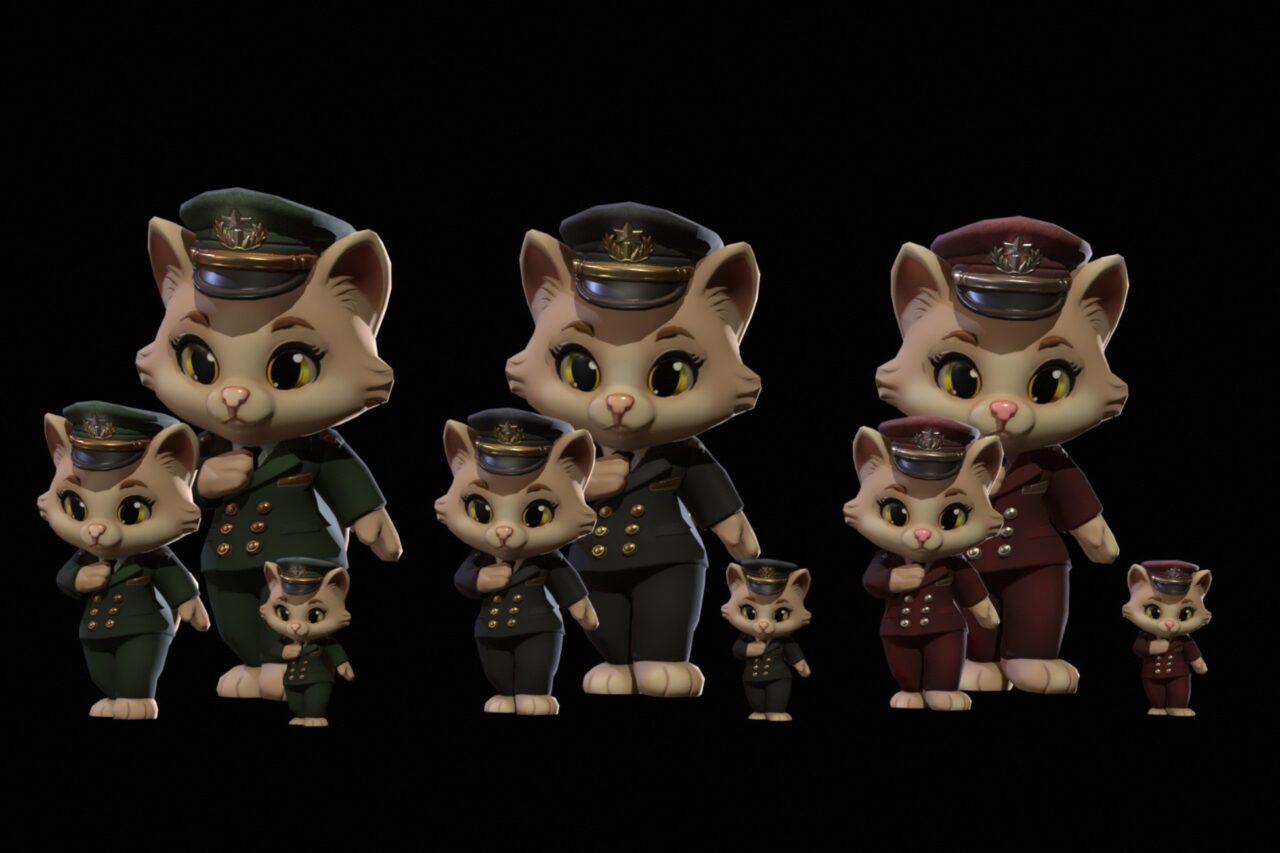 Unity Asset Soldier | 【SALE】 Cat6Pack3:RPGやモバイル向け猫の3Dモデル 50%オフ 2026年1月18日まで Unity Asset Soldier | 【SALE】 Cat6Pack3:RPGやモバイル向け猫の3Dモデル 50%オフ 2026年1月18日まで