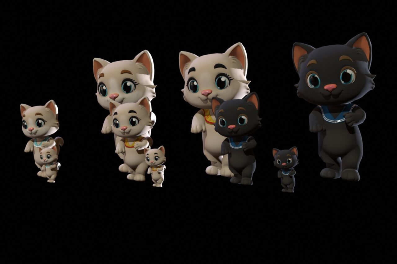 Unity Asset Soldier | 【SALE】 Cat8 Pack3 – 可愛い猫のローポリキャラモデルが50%オフのリリースセール中(2026年1月18日まで) Unity Asset Soldier | 【SALE】 Cat8 Pack3 – 可愛い猫のローポリキャラモデルが50%オフのリリースセール中(2026年1月18日まで)