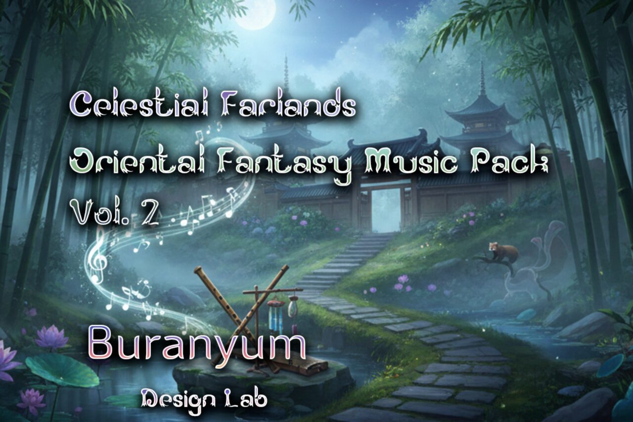 Celestial Farlands Oriental Fantasy Music Pack Vol. 2 Audio Music Unity Asset Store