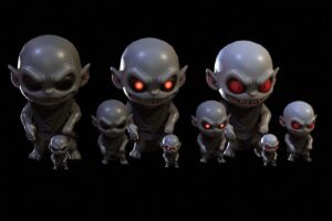 ChibiManiac5 Pack1   3D Creatures   Unity Asset Store