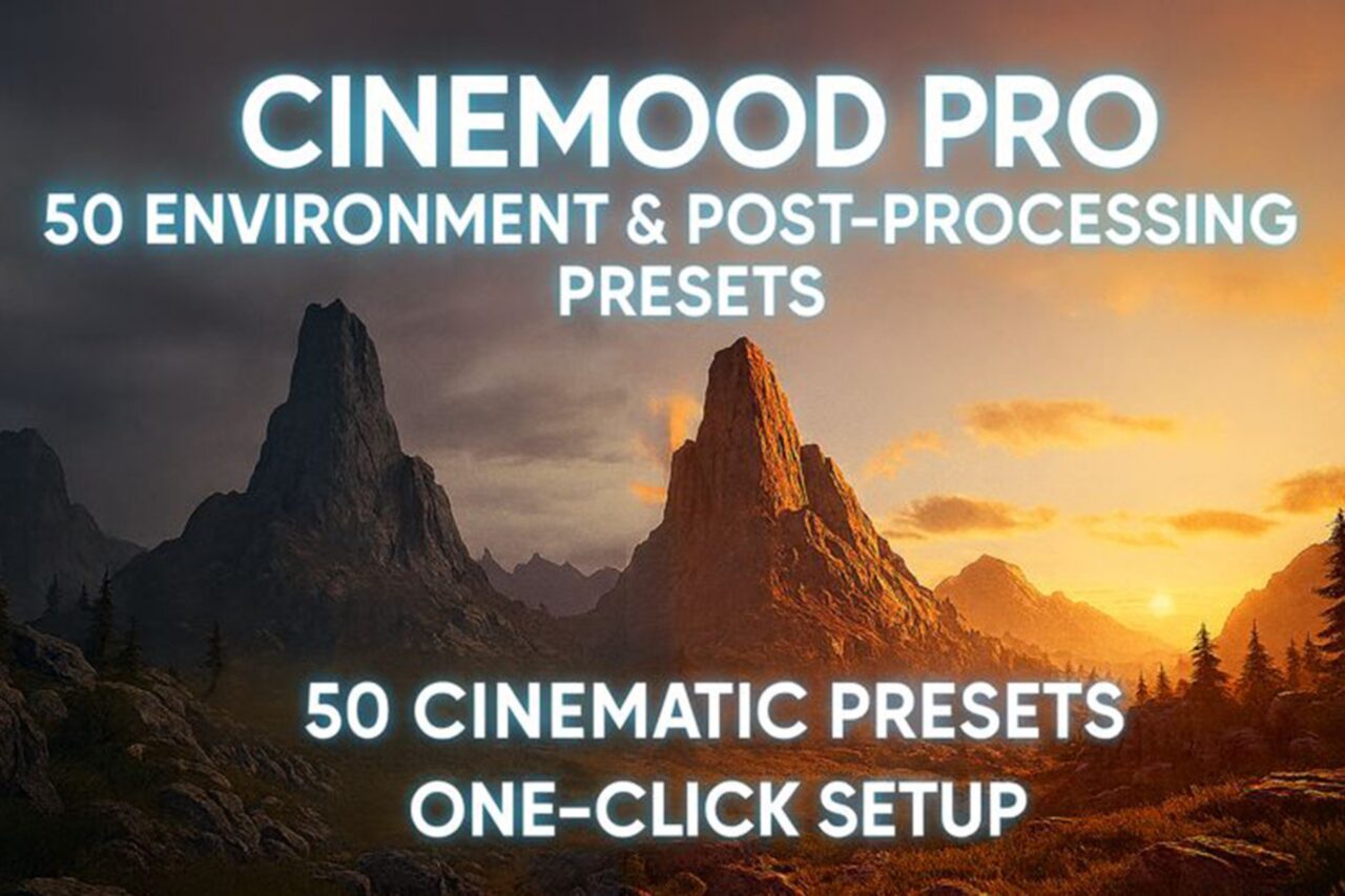 CineMood Pro 50 Environment Post Processing Presets Fullscreen Camera Effects Unity Asset Store