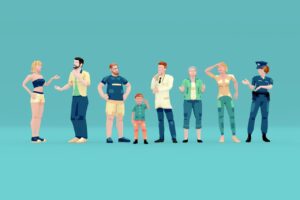 City People FREE Samples   3D Characters   Unity Asset Store