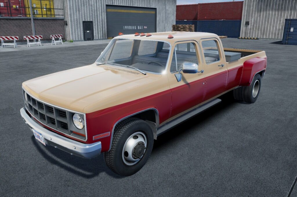 Crewcab pickup truck   3D Vehicles   Unity Asset Store