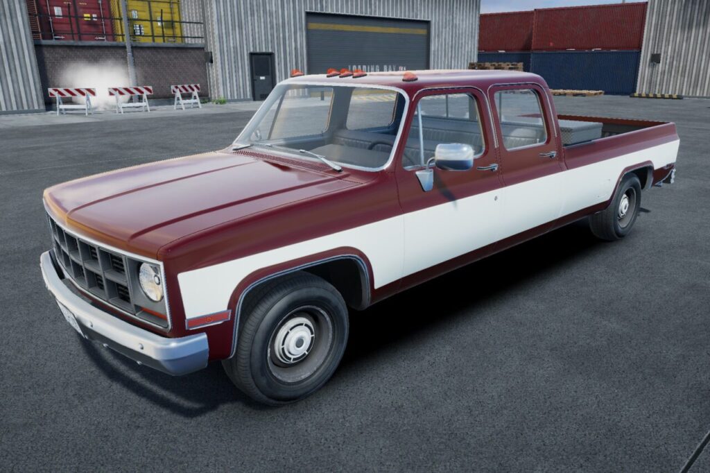 Crewcab truck   3D Vehicles   Unity Asset Store