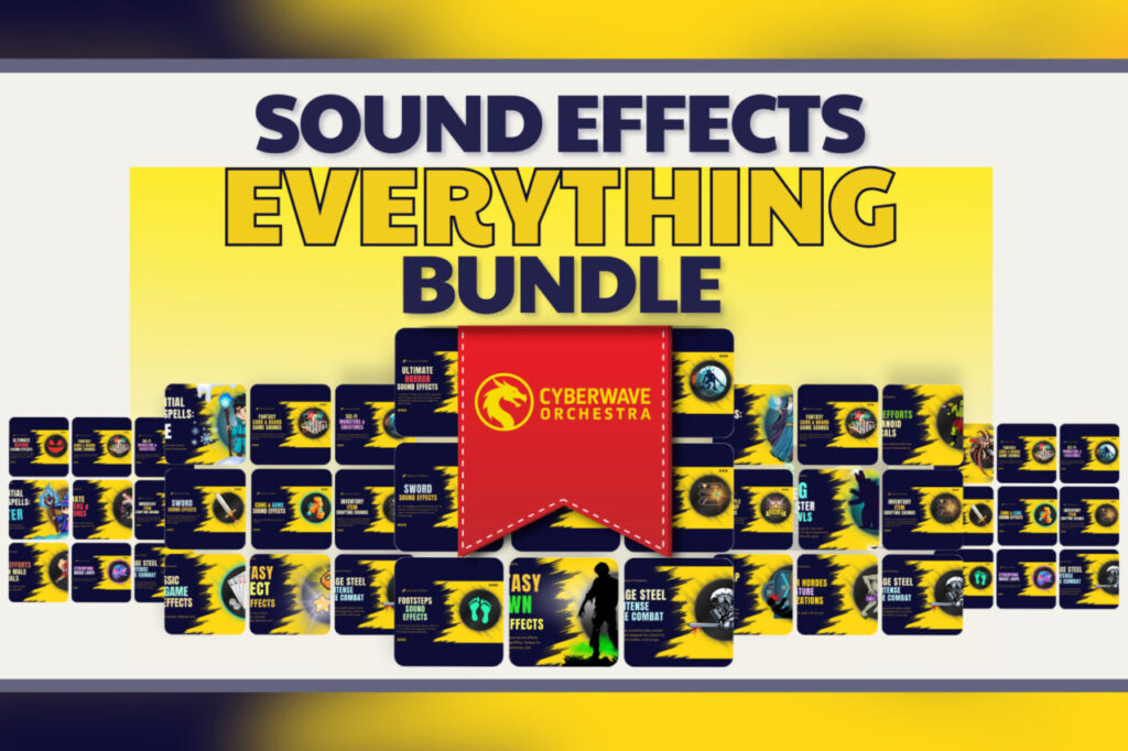 Cyberwave Orchestra  Everything SFX Bundle Collection   Audio Sound FX   Unity Asset Store