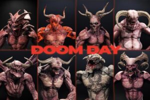 DOOM DAY Bundle   3D Humanoids   Unity Asset Store