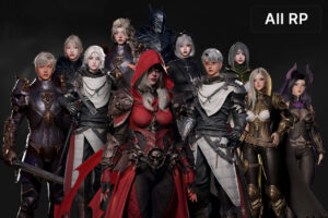 Dark Fantasy Pack  Male and Female Characters   Characters   Unity Asset Store