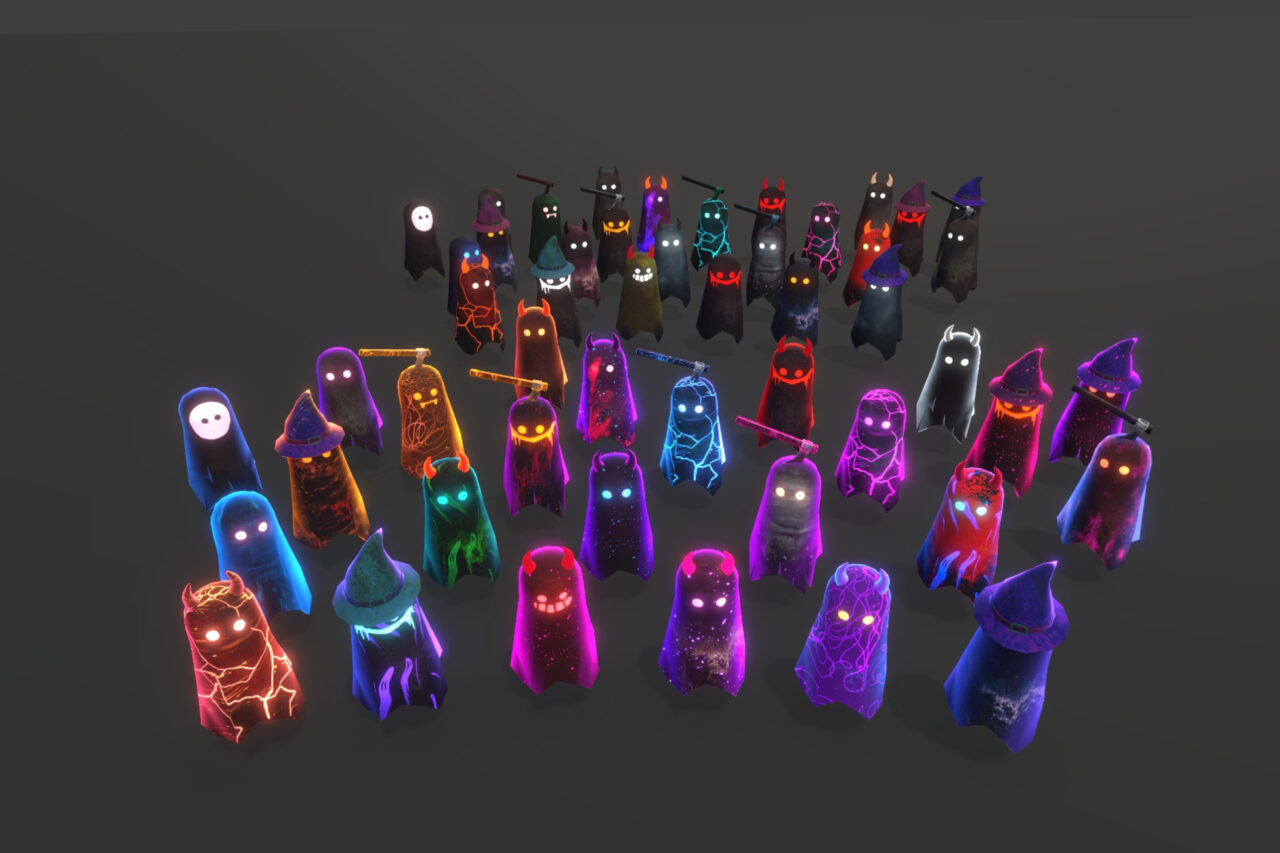 Unity Asset Soldier | 【SALE】 Dark Ghosts PRO:50種以上の光る幽霊 50%オフ 2026/1/21まで Unity Asset Soldier | 【SALE】 Dark Ghosts PRO:50種以上の光る幽霊 50%オフ 2026/1/21まで