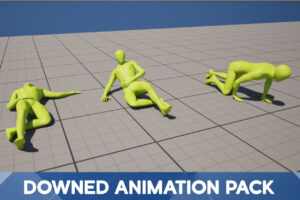 Downed Animation Pack   3D Animations   Unity Asset Store