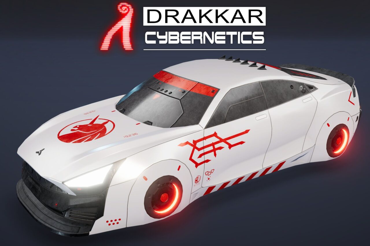 Drakkar Cybernetics   Sci fi Car  Mitrohn SX   3D Vehicles   Unity Asset Store