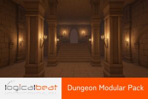 Dungeon Modular Pack   3D Dungeons   Unity Asset Store