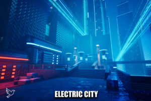 Electric City Modular Kit   3D Sci Fi   Unity Asset Store