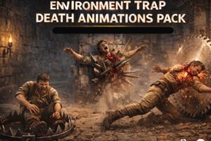 Environment Trap Death Animations Pack   3D Animations   Unity Asset Store