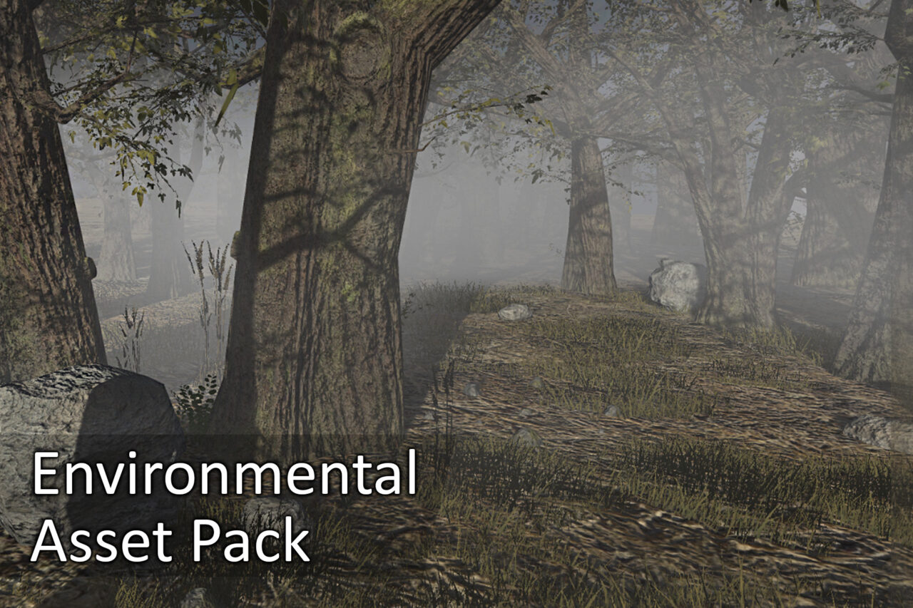 Unity Asset Soldier | 【無料】Environmental Asset Pack：森や岩など自然豊かな環境を構築できる 3D アセット