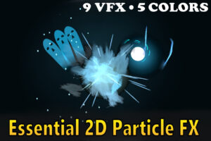 Essential 2D Particle FX  Starter Pack for Platformer Games   VFX Particles   Unity Asset Store