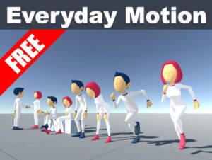 Everyday Motion Pack Free   3D Animations   Unity Asset Store