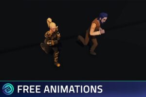 FREE   32 RPG Animations   3D Animations   Unity Asset Store