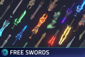 FREE   Low Poly Swords   RPG Weapons   3D Weapons   Unity Asset Store