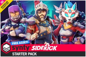 FREE Starter Pack   Sidekick Modular Characters by Synty   3D Characters   Unity Asset Store
