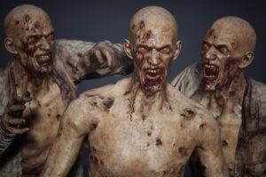 FREE Zombie Male AAB   3D Humanoids   Unity Asset Store