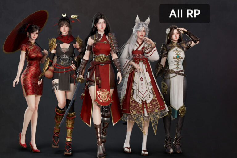 Fantasy Asian Girls Collection | 5人の魅力的なアジア系キャラクターを収録した高品質アセット | Unity ...