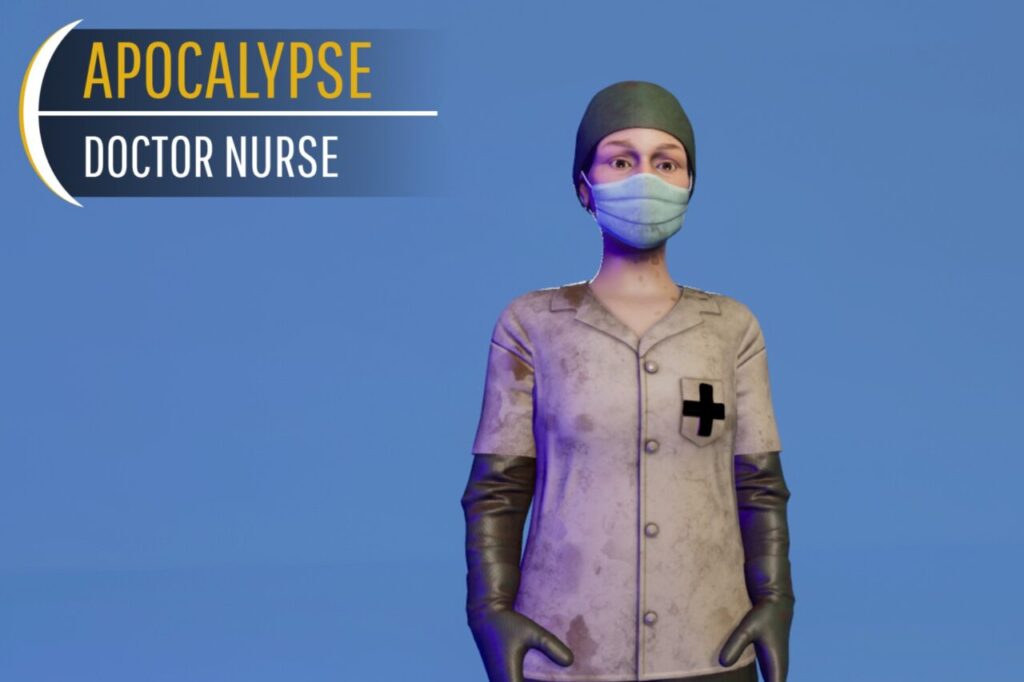 Female Nurse Doctor   Characters   Unity Asset Store