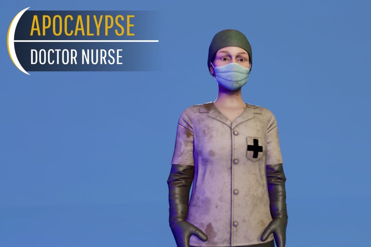 Female Nurse Doctor   Characters   Unity Asset Store